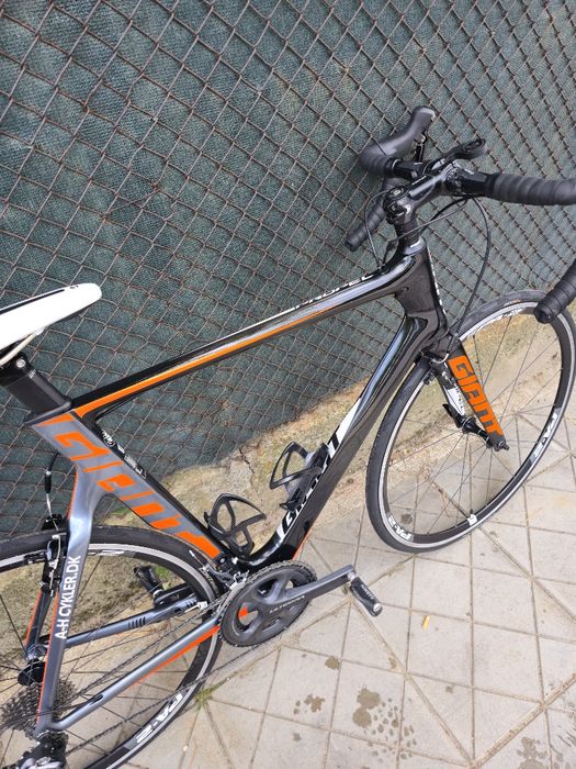 Карбонов Шосеен велосипед Giant Propel L размер 2х11 Ultegra Перфектен