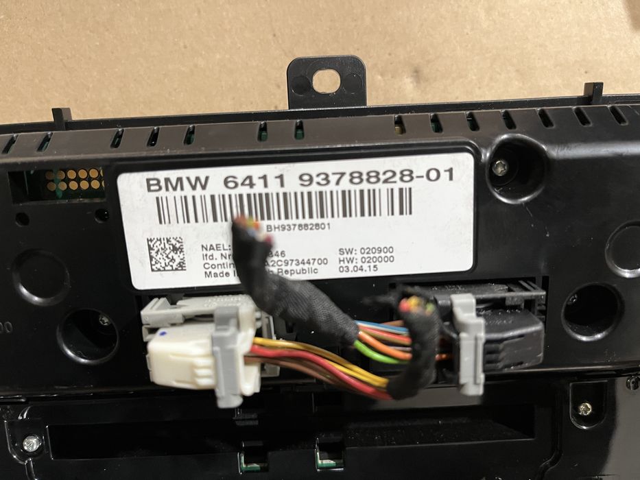 Panou comanda clima / radio, bloc lumini BMW X3 F25 X4 F26