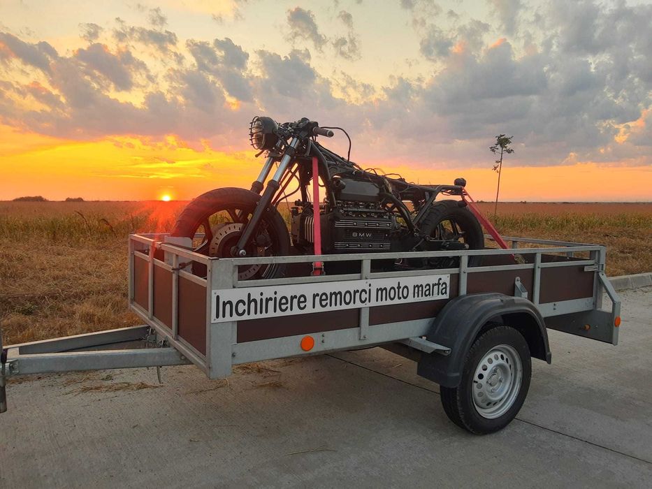 Inchiriez / transport remorca 65 ron pentru marfa-moto-platfotma atv