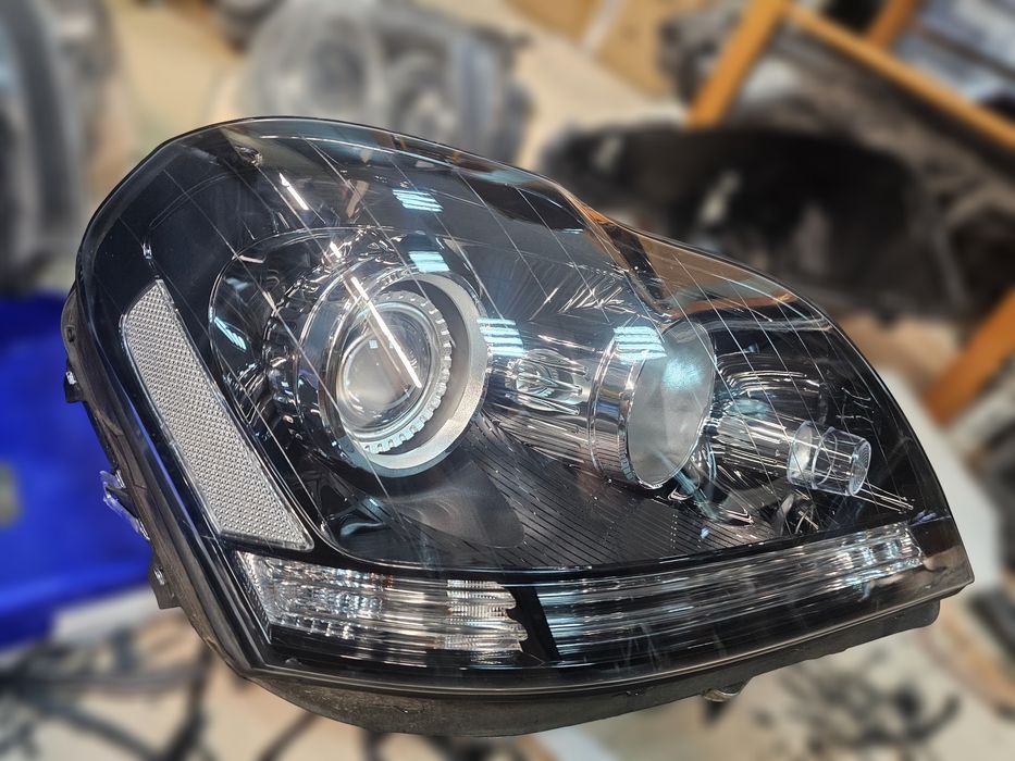 Ремонт на фарове Mercedes GL W166 remont far мерцедес ГЛ 166
