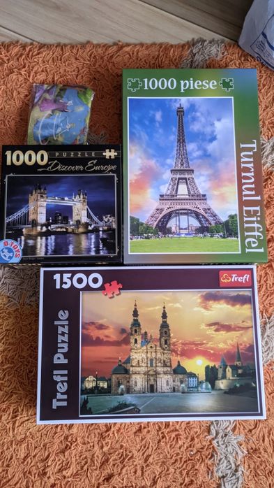 Vând jocuri puzzle noi
