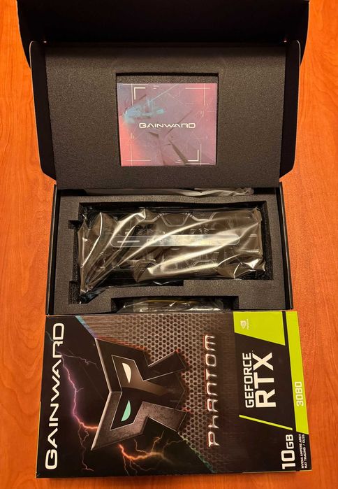 GAINWARD RTX 3080 Phantom – 10GB, Кутия, 2 броя