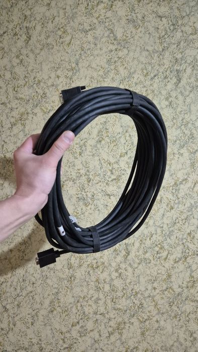 Экранированный VGA кабель 20 метров *