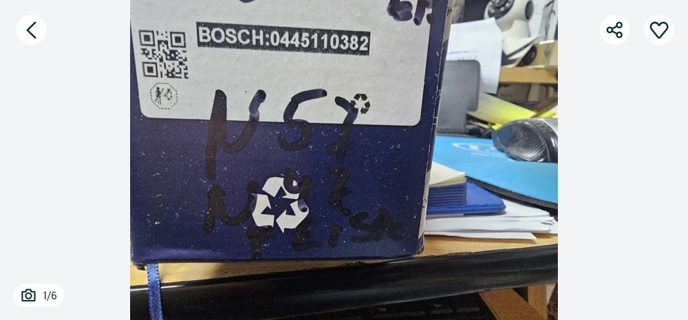 Duzi za Bmw [BOSCH]
Техническо описание ИнжекторDuz Common Rail BMW 1