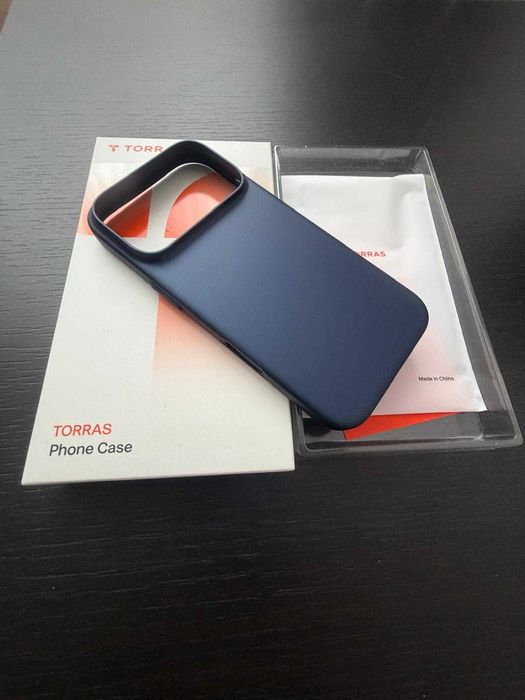 Husa TORRAS pentru iPhone 17 Pro, Ultra-Thin, culoarea Blue