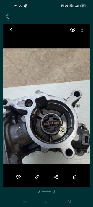 Вакумный насос от пассат Б6