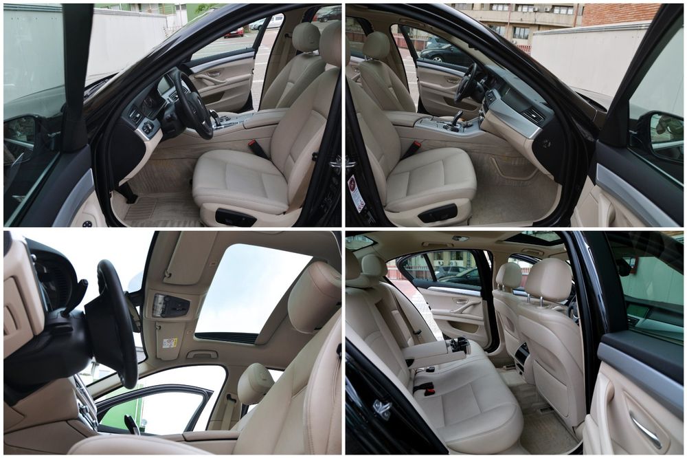 BMW seria 5 F10 modern line 520d Facelift 184cp Euro6 navigație distribuție nou capac nou suporți motor noi Moduri automata