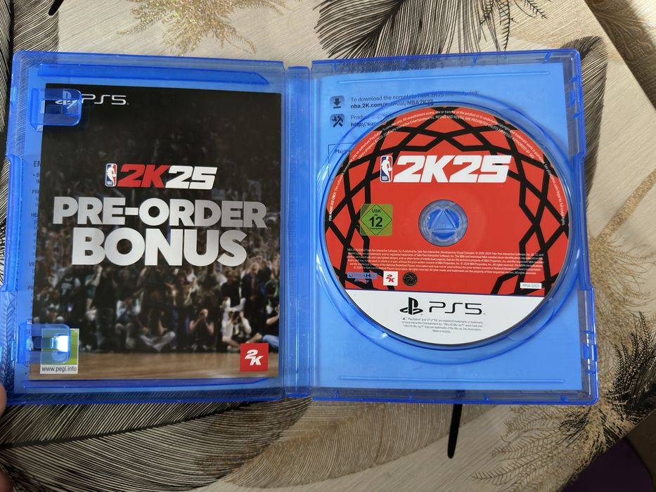 Nba 2k25 диск в отличном состоянии