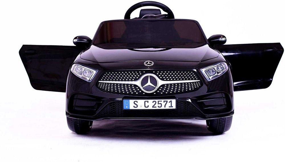 Акумулаторна кола Mercedes Benz CLS350 Металик боя 12V с меки гуми.