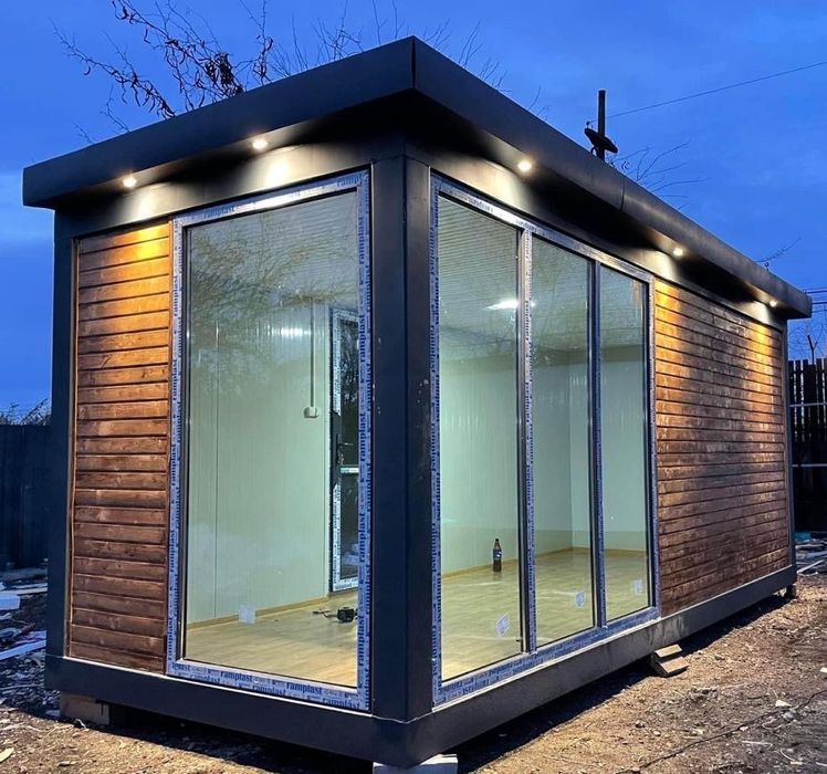 Vand containere modulare pentru birou vanzari , fast food modern