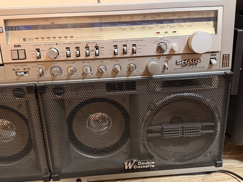 Ретро касетофон SHARP GF-777
