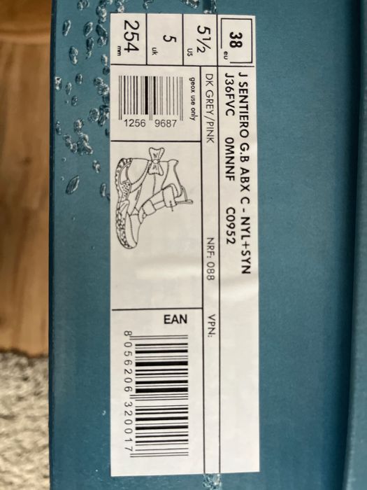 Geox Amphibiox nr 38 noi