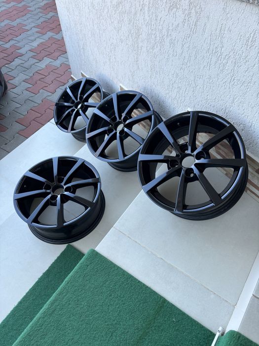 Jante R16 Negre RS 4x108 Ford B Max Turneo Ka Puma ST Citroen C1 Jumpy Nemo Ecosport Fiesta Peugeot 108 107  Focus Mazda 2 R 16 Sport  RS Line