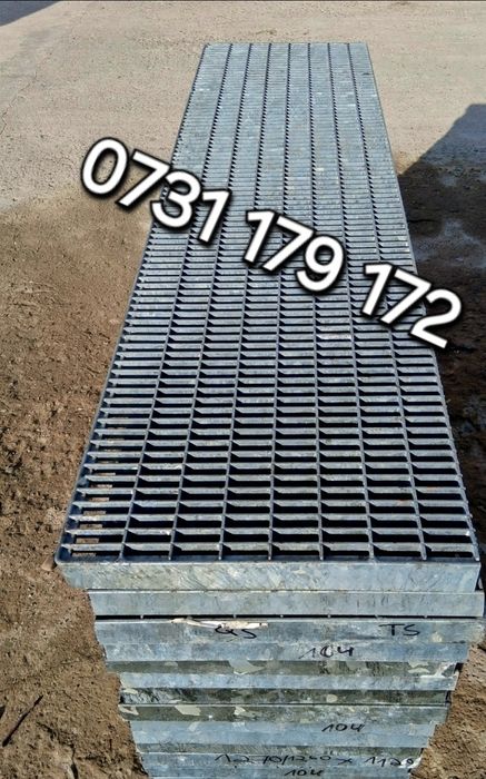 trepte  zincate galvanizat
