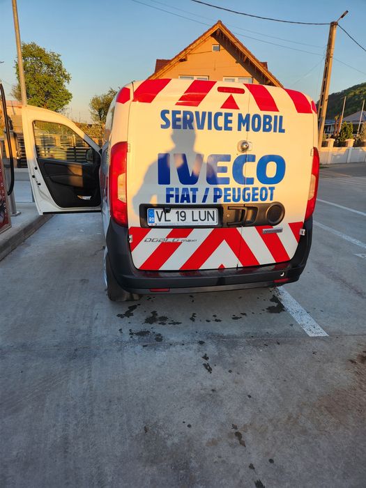 Fiat doblo maxi echipat service mobil electrica