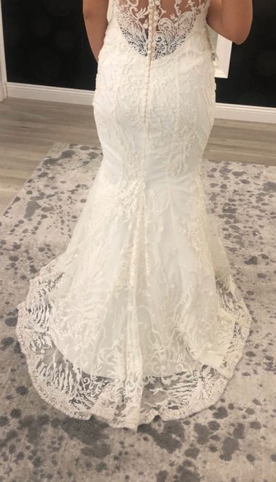 Rochie de mireasă tip sirenă