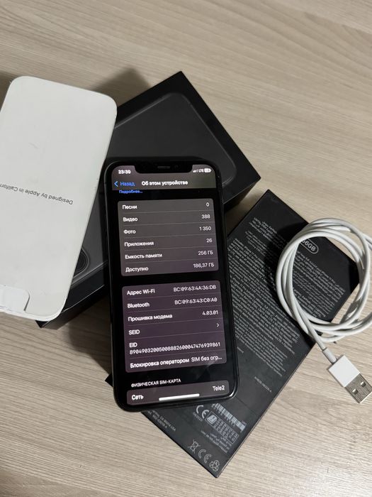 Iphone 11 PRO 256 GB Space Gray Айфон 11 про Серый