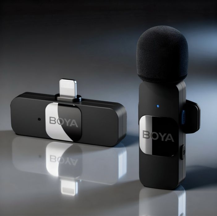 Микрофон Boya BY-V1 черный
