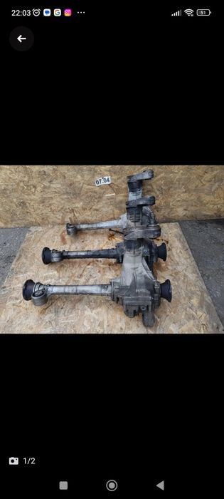 Передний редуктор фольцваген туарег