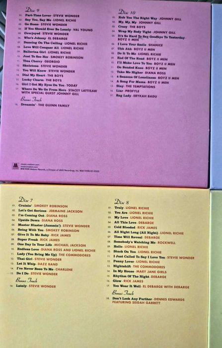 Лимитирано издание Motown: The Complete No. 1's (10 CD Box Set)