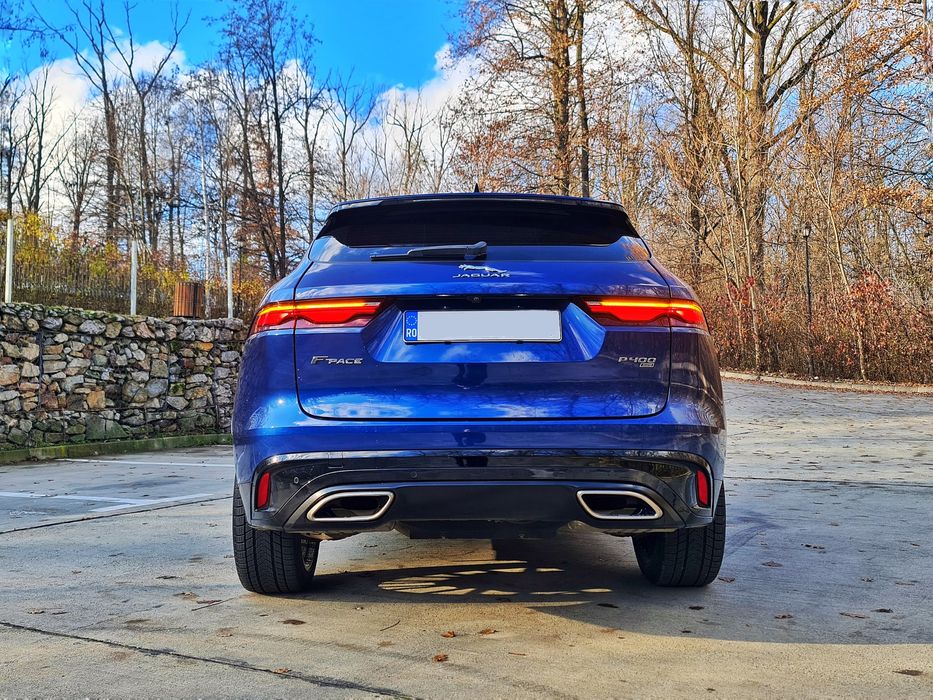 Jaguar F Pace 2021 Ultimul Model,Benzina 3.0 MH 400cp,4x4,FULL,Unicata