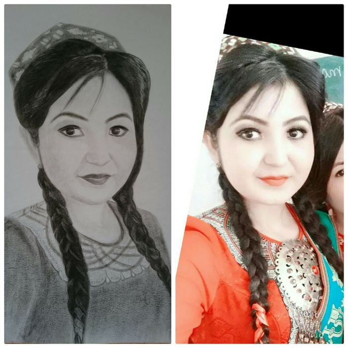 Rassomchilik xizmati. Eng yaqin insonizni san'at asarini chizamiz