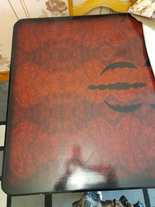 Срочно продается за 1 млн Стол трансфер (хонтахта ) 2м 20см и стулья 6