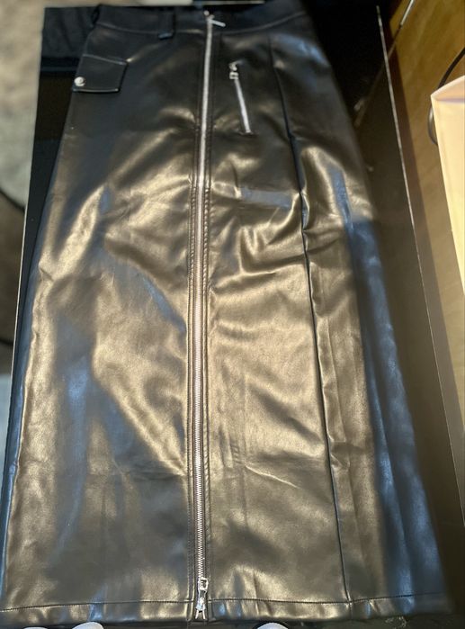 Кожанная юбка(Эко)