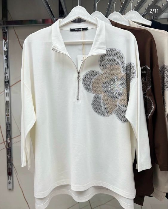 Женская кофточка полузамок