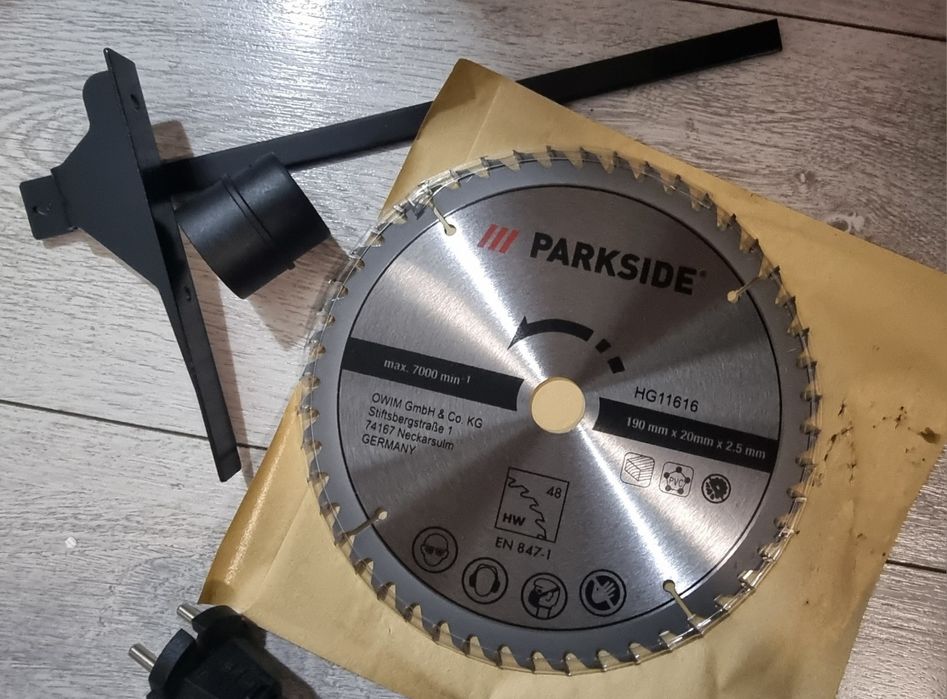 Ръчен цирколяр Parkside 1350w