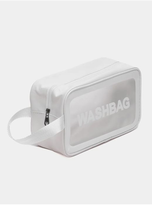 Новые водонепроницаемые косметички белого цвета.