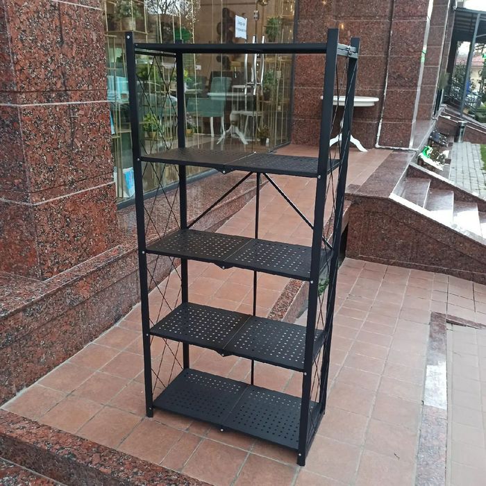 Металлический стеллаж этажерка 3,4,5 этажные