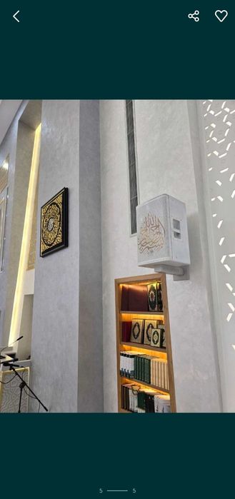 Колонка для месжид. Kalonka masjid uchun.