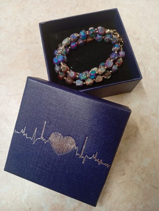 Lănțic dama piatra naturala