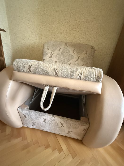 Fotoliu cu lada depozitare