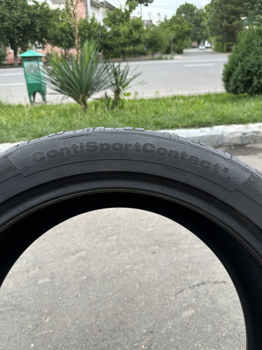 4 шины Continental ContiSportContact 5 295/40 R22 — пробег 100 км