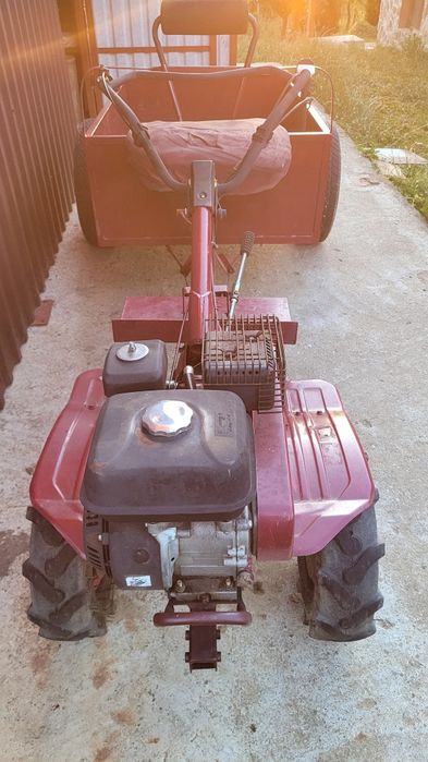 Vand Motosapa cu remorca