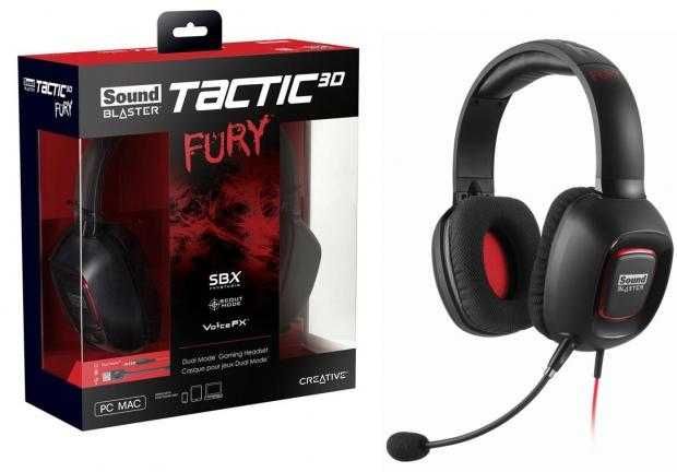 • Нови геймърски слушалки Creative Sound Blaster Tactic 3D Fury/Rage