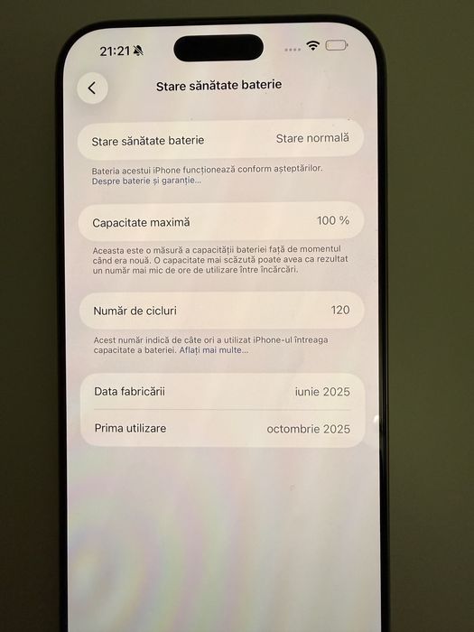 Iphone 16 pro max, 256 GB, desert titanium