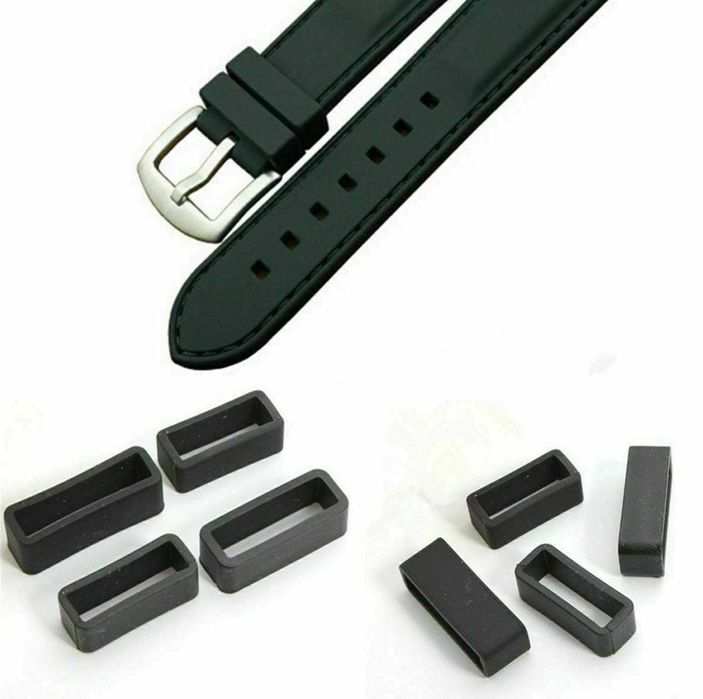 ХАЛКИ и ГАЙКИ за КАИШКИ НА ЧАСОВНИК. Халка Гайка за силиконова киашка