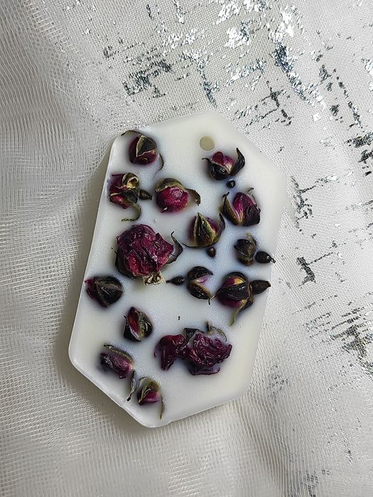 Аромасаше ручной работы с сухоцветами