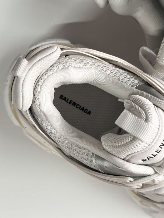 Balenciaga Track White Metallic