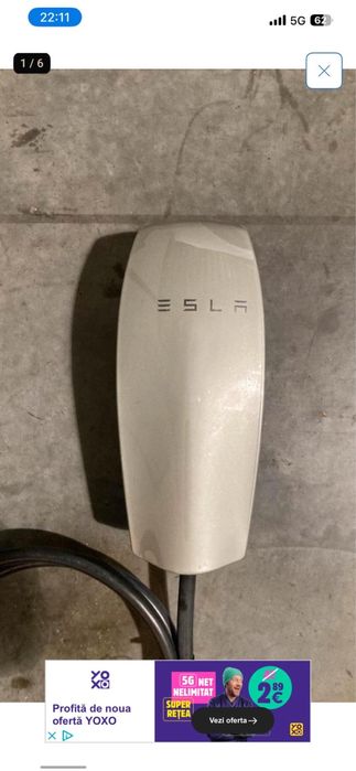 Wall connector Tesla 11/22 KW 220v/380V si orice alt auto electric