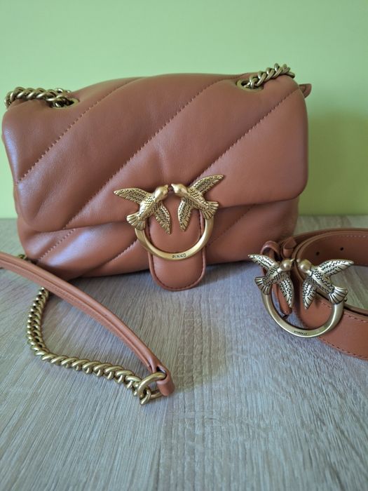 Дамска чанта и колан Pinko