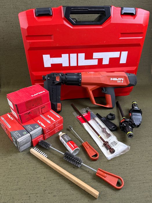 HILTI DX 6 Kit – уред за директен монтаж | КАТО НОВ