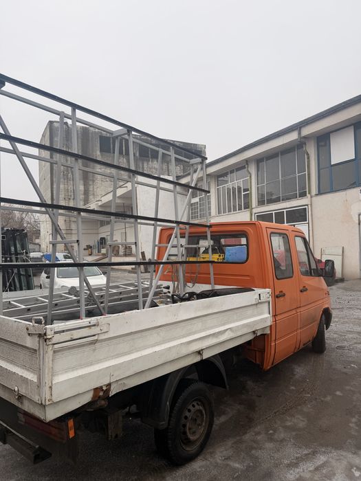 Mercedes Sprinter 211 CDI 2.2 | 2001 | Cabină dublă | Bena