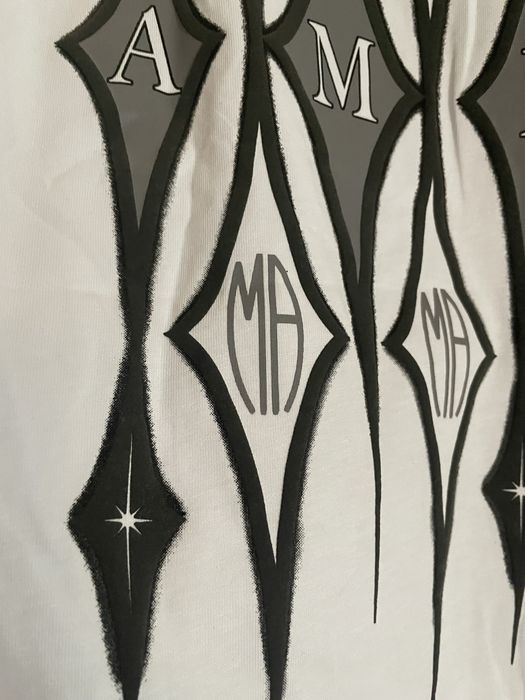 Tricou Amiri Alb,Marimea L