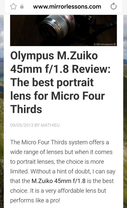 Panasonic Lumix G91 (G90/G95)