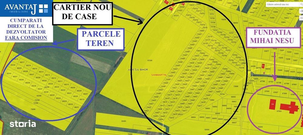 Super ofertă : 32 000 Eur parcela la Bulevardul Grigorescu 2