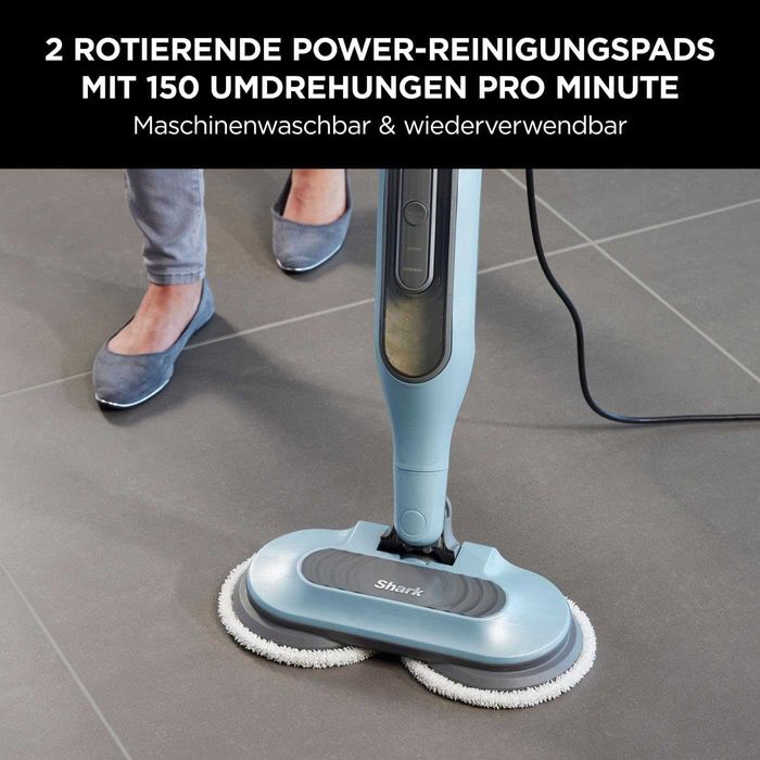 Shark S6002EU, Въртящ автоматичен моп парочистачка, 1200W